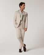 Slim Stretch Prince Of Wales Lightweight Tailored Jacket